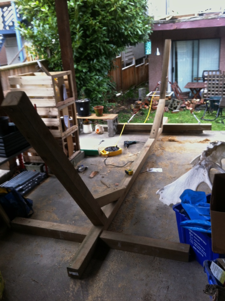 Featured Project Hammock Stand The Vancouver Tool Library