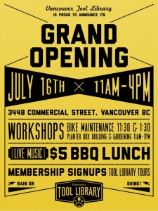 Grand Opening, July 16th 2011!