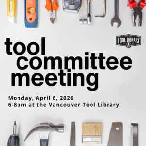 Tool Committee Meeting April 6