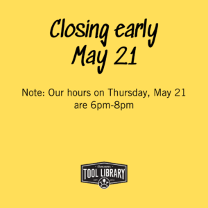 Shortened shop hours May 21