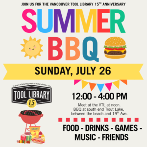Celebrate 15 years with the VTL on July 26