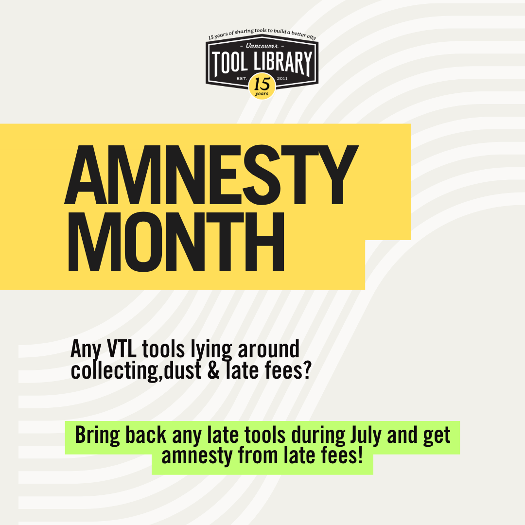 July is Amnesty Month